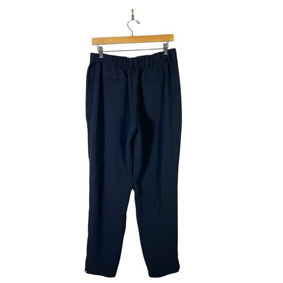 J. Crew Slim Fit Pull-On Pants Womens 8 Black Cropped Corpcore Career Clean Girl - Picture 4 of 7